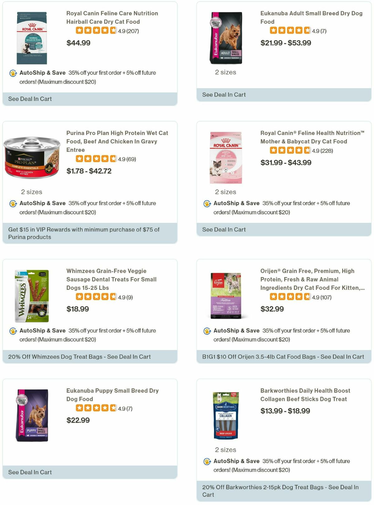 Pet Supermarket Weekly Ad from July 1