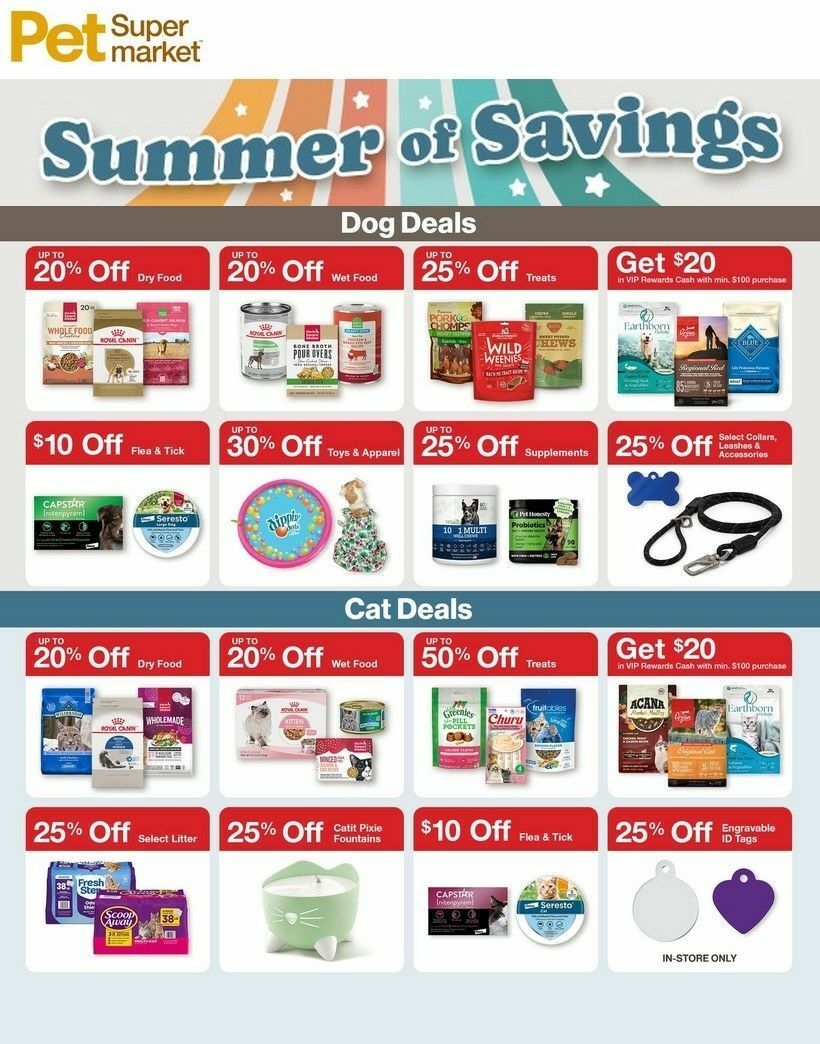 Pet Supermarket Weekly Ad from August 5
