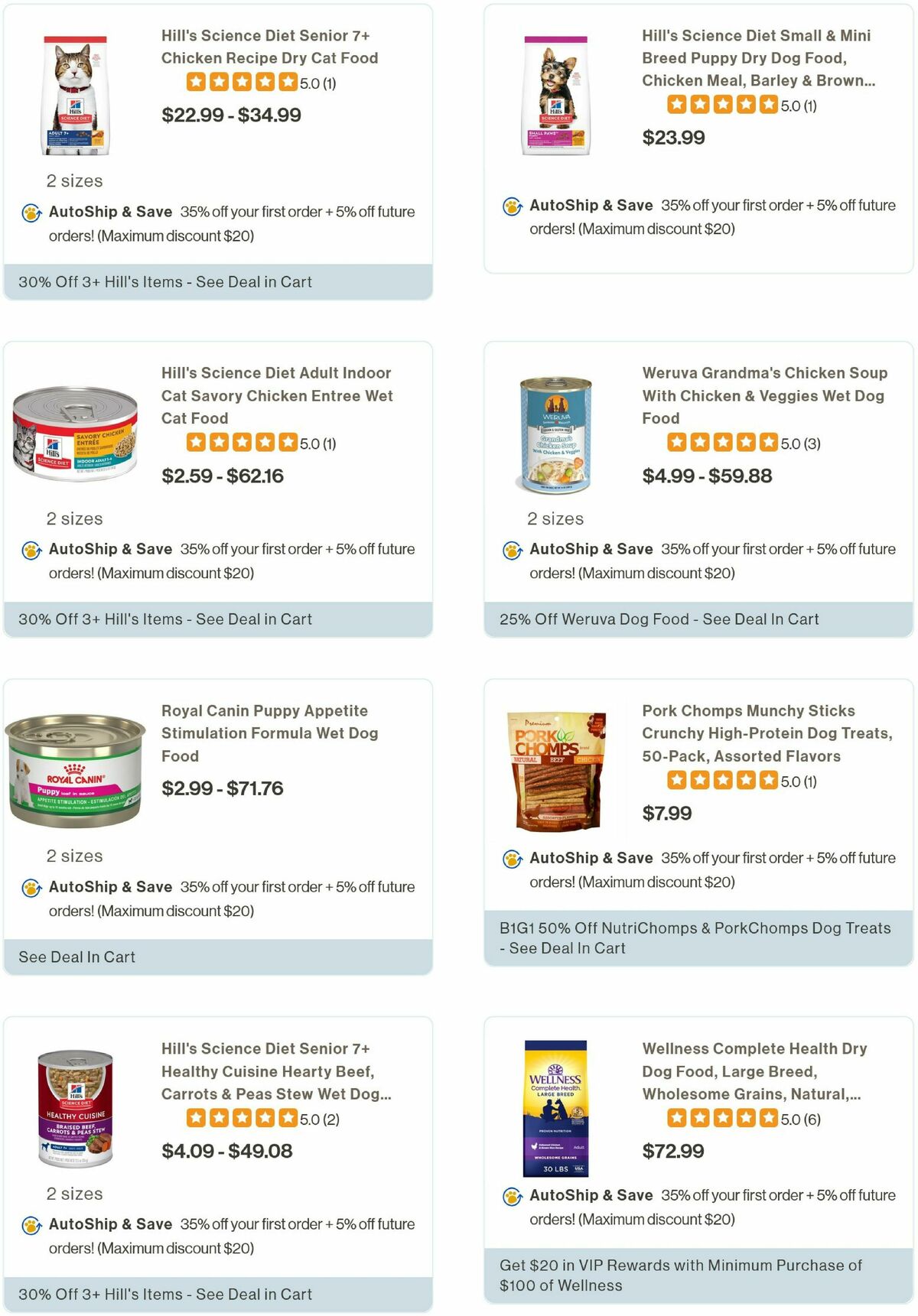 Pet Supermarket Weekly Ad from August 5