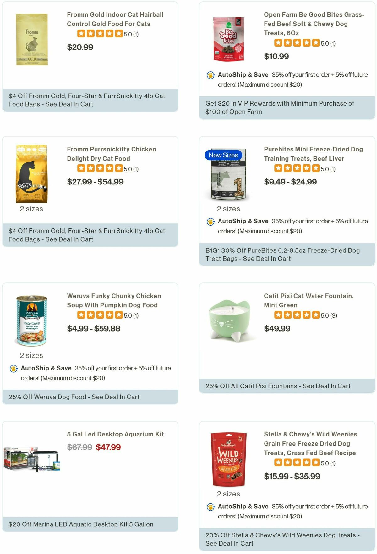 Pet Supermarket Weekly Ad from August 5