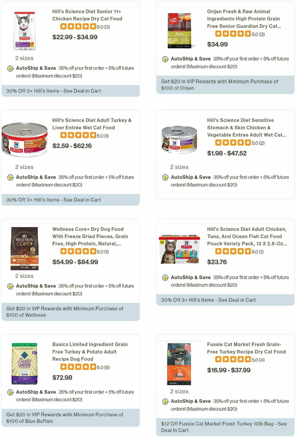 Pet Supermarket Weekly Ad from August 5