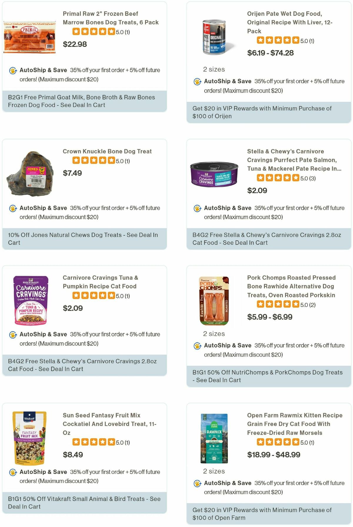 Pet Supermarket Weekly Ad from August 5