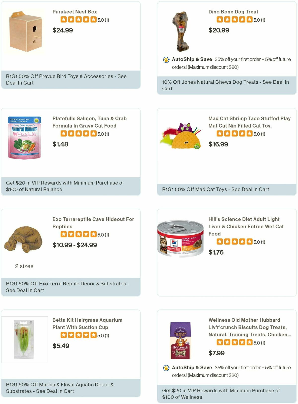 Pet Supermarket Weekly Ad from August 5