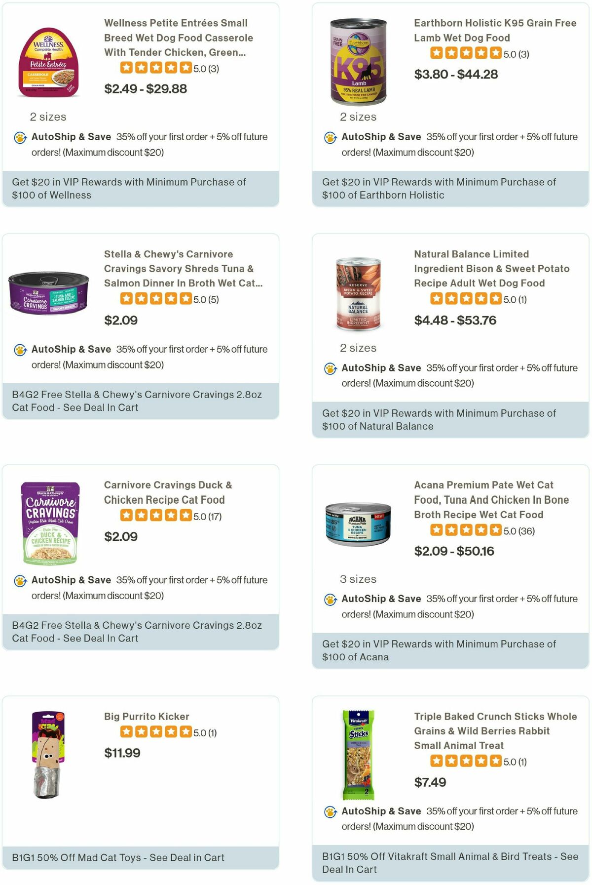 Pet Supermarket Weekly Ad from August 5
