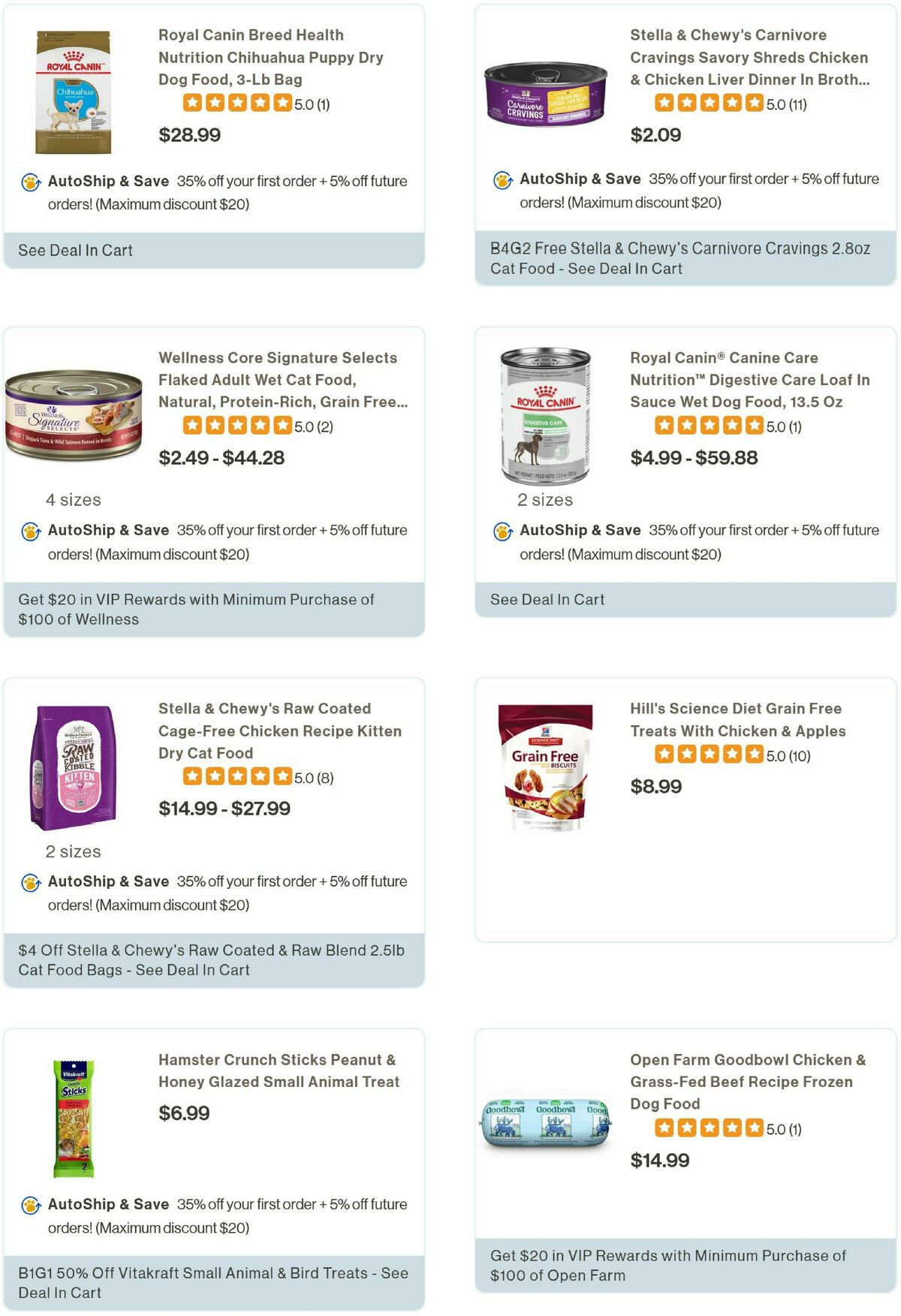 Pet Supermarket Weekly Ad from August 5