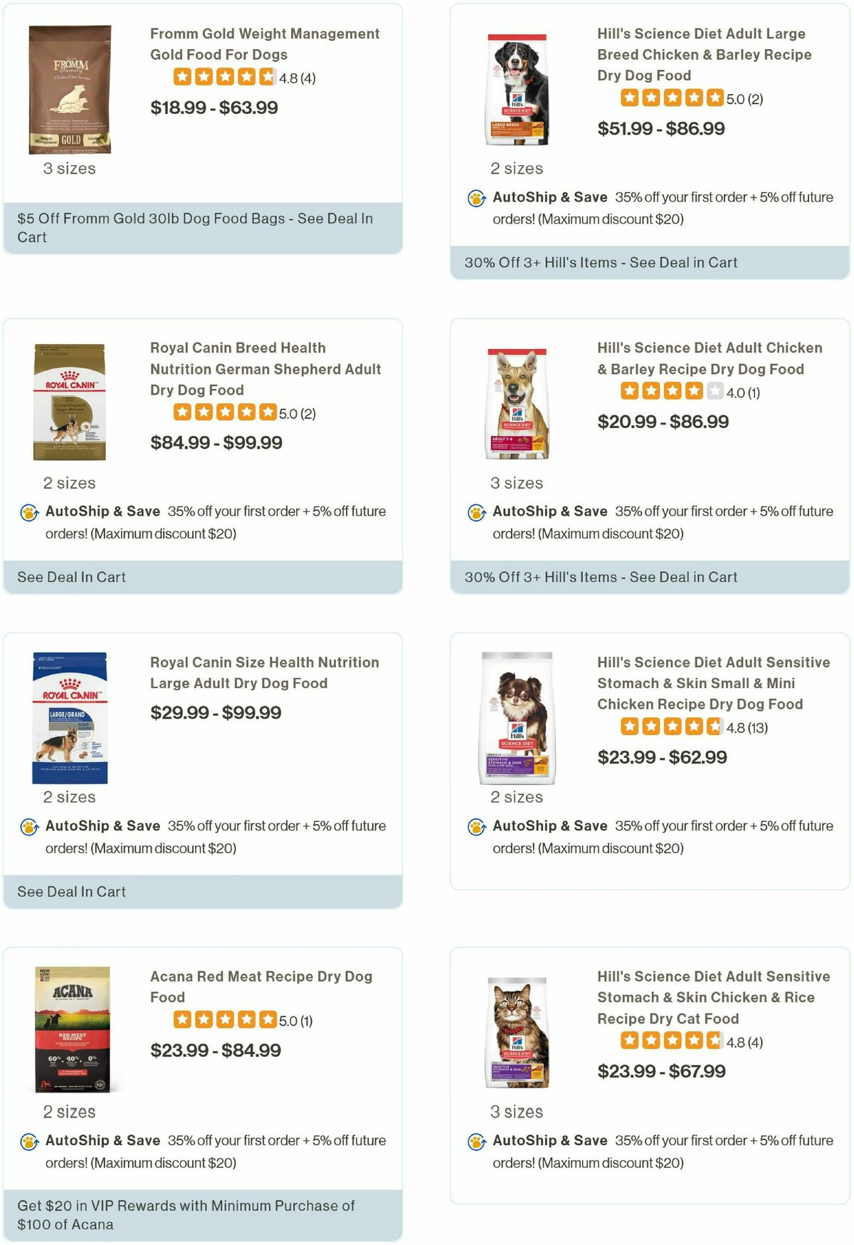 Pet Supermarket Weekly Ad from August 5