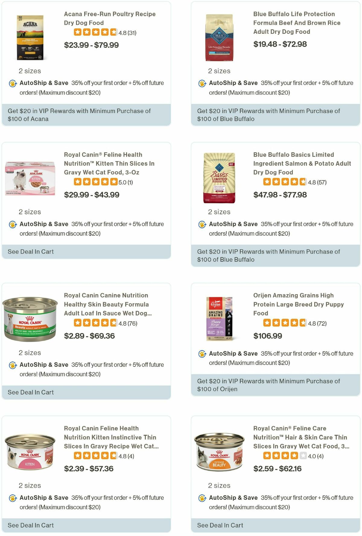 Pet Supermarket Weekly Ad from August 5