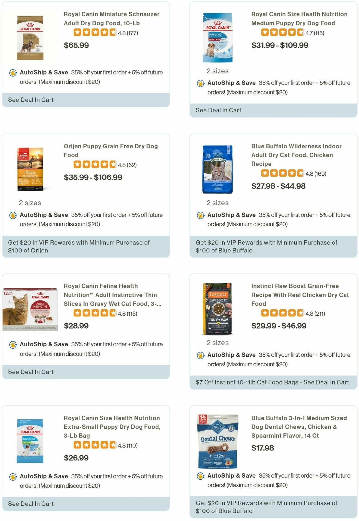 Pet Supermarket Weekly Ad from August 5