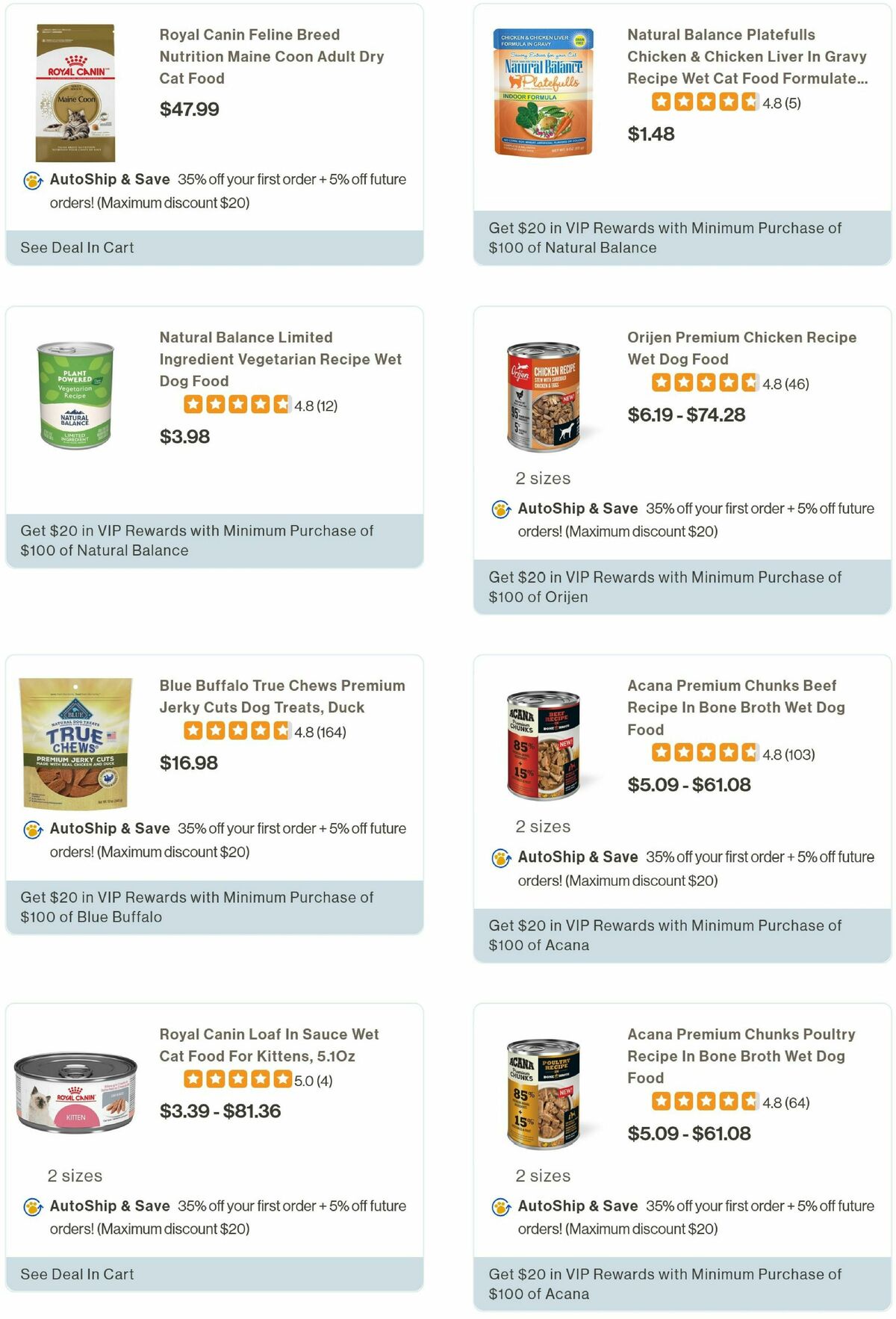 Pet Supermarket Weekly Ad from August 5