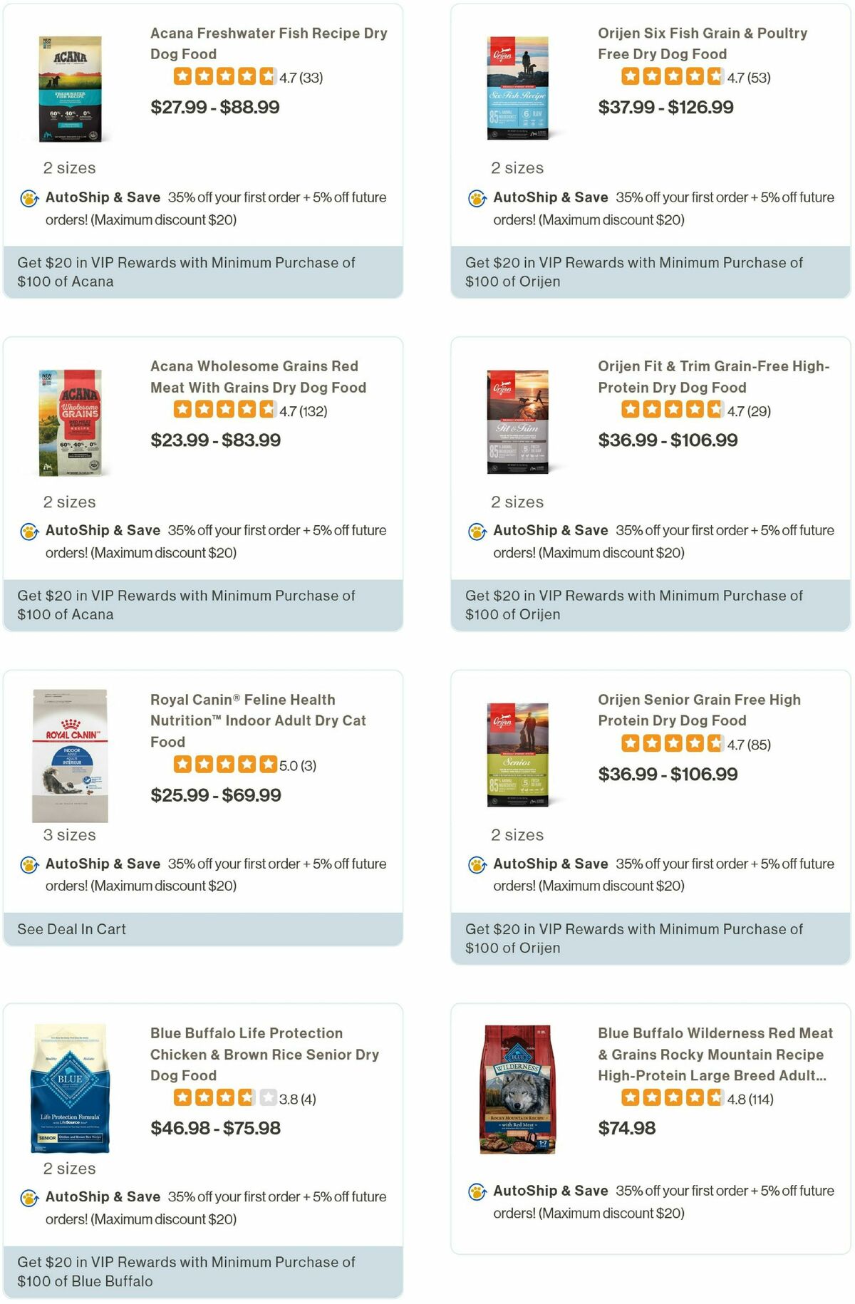 Pet Supermarket Weekly Ad from August 5