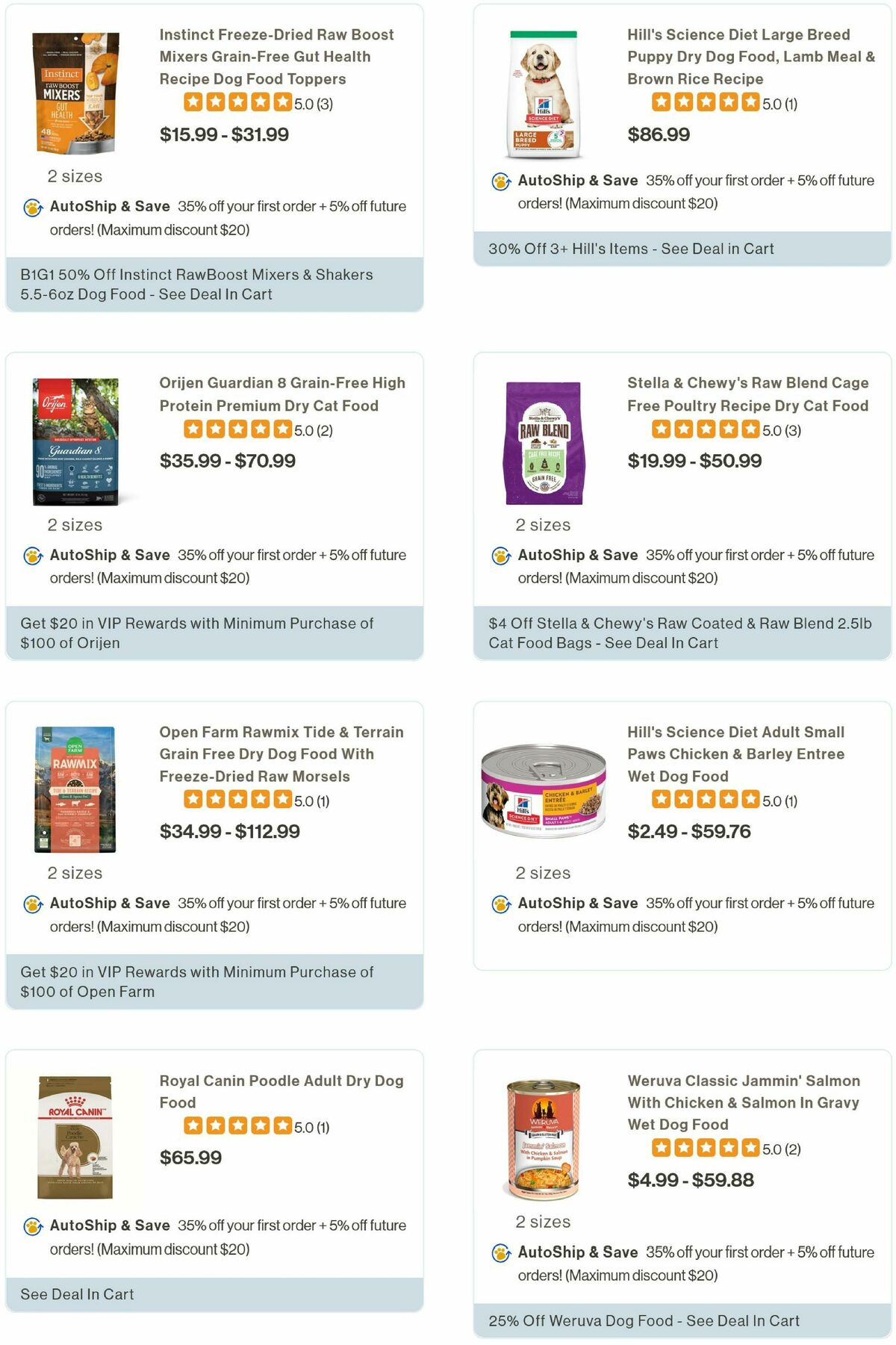 Pet Supermarket Weekly Ad from August 5