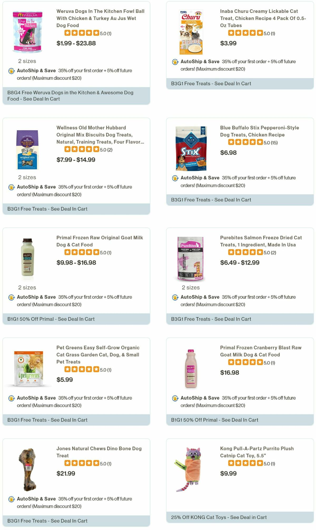 Pet Supermarket Weekly Ad from September 3