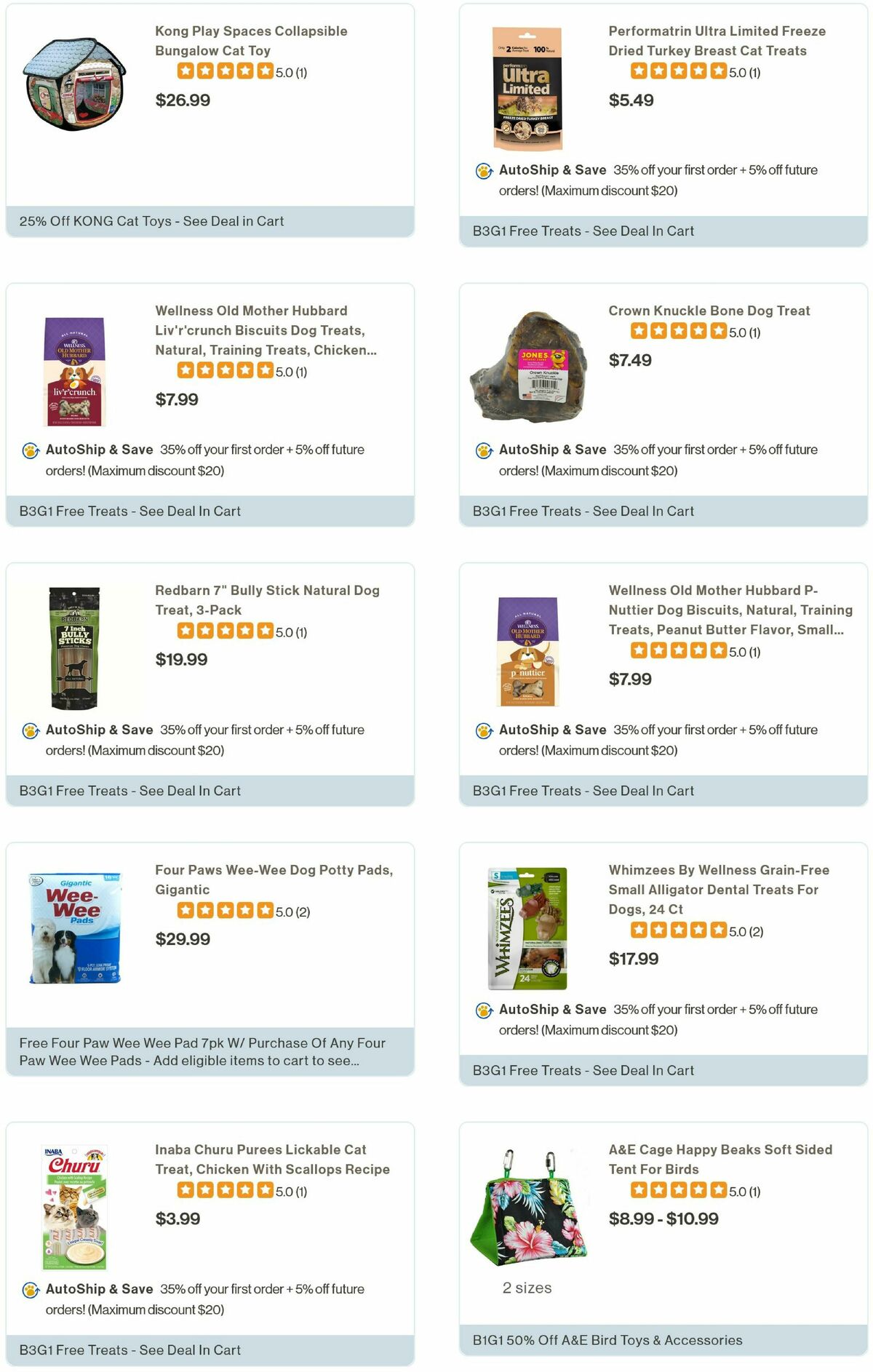 Pet Supermarket Weekly Ad from September 3