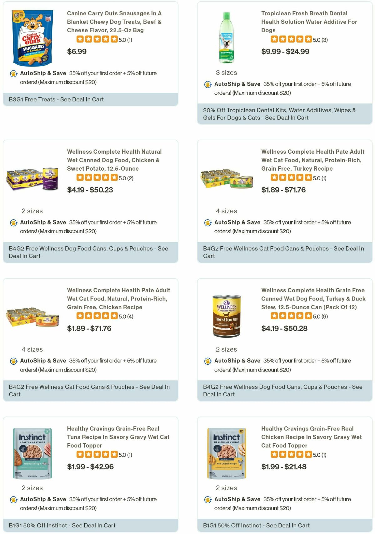 Pet Supermarket Weekly Ad from September 3