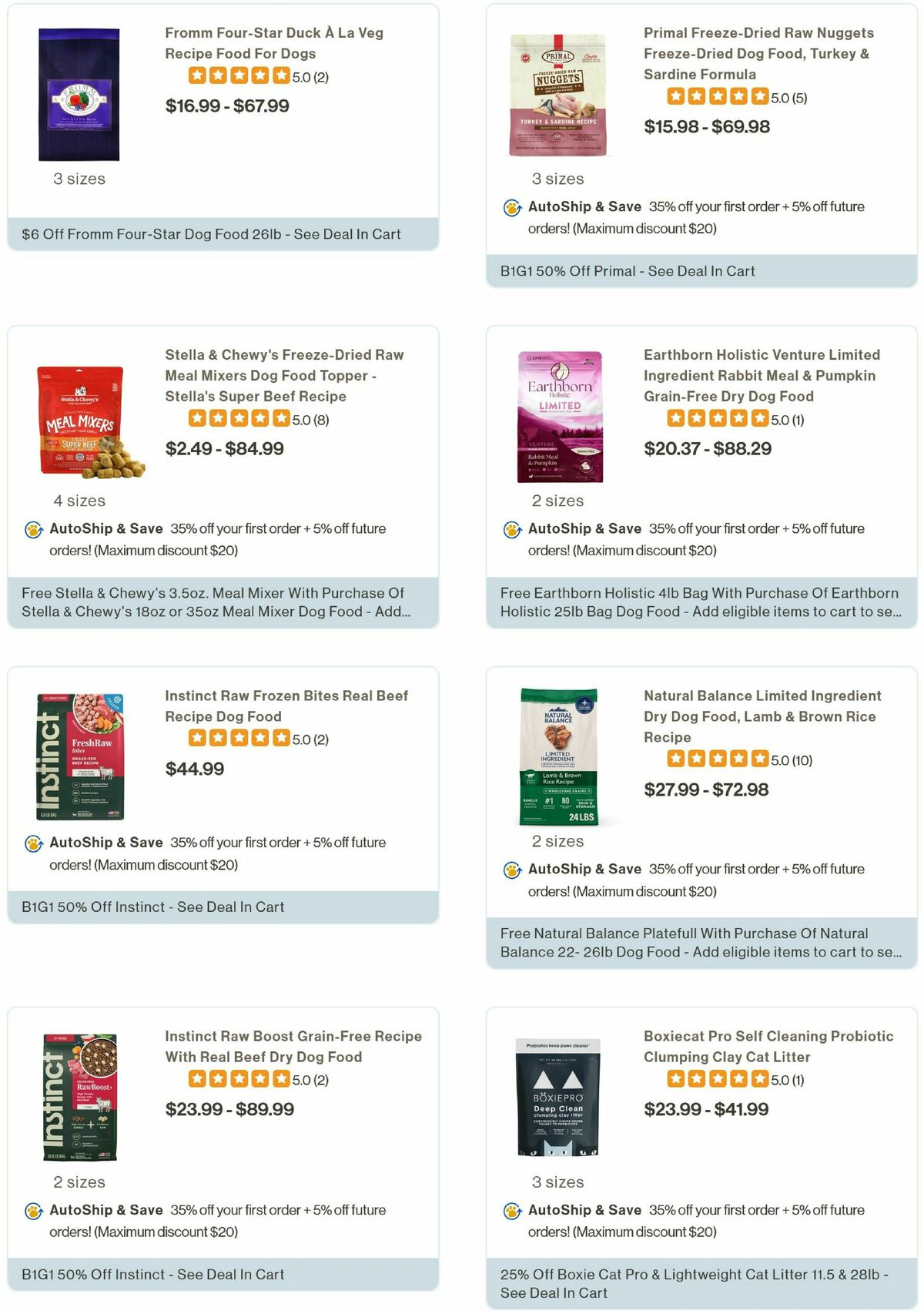 Pet Supermarket Weekly Ad from September 3