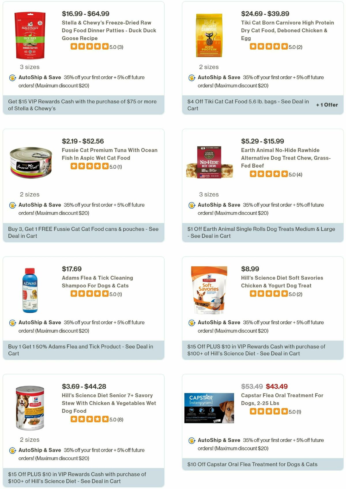 Pet Supermarket Weekly Ad from October 2
