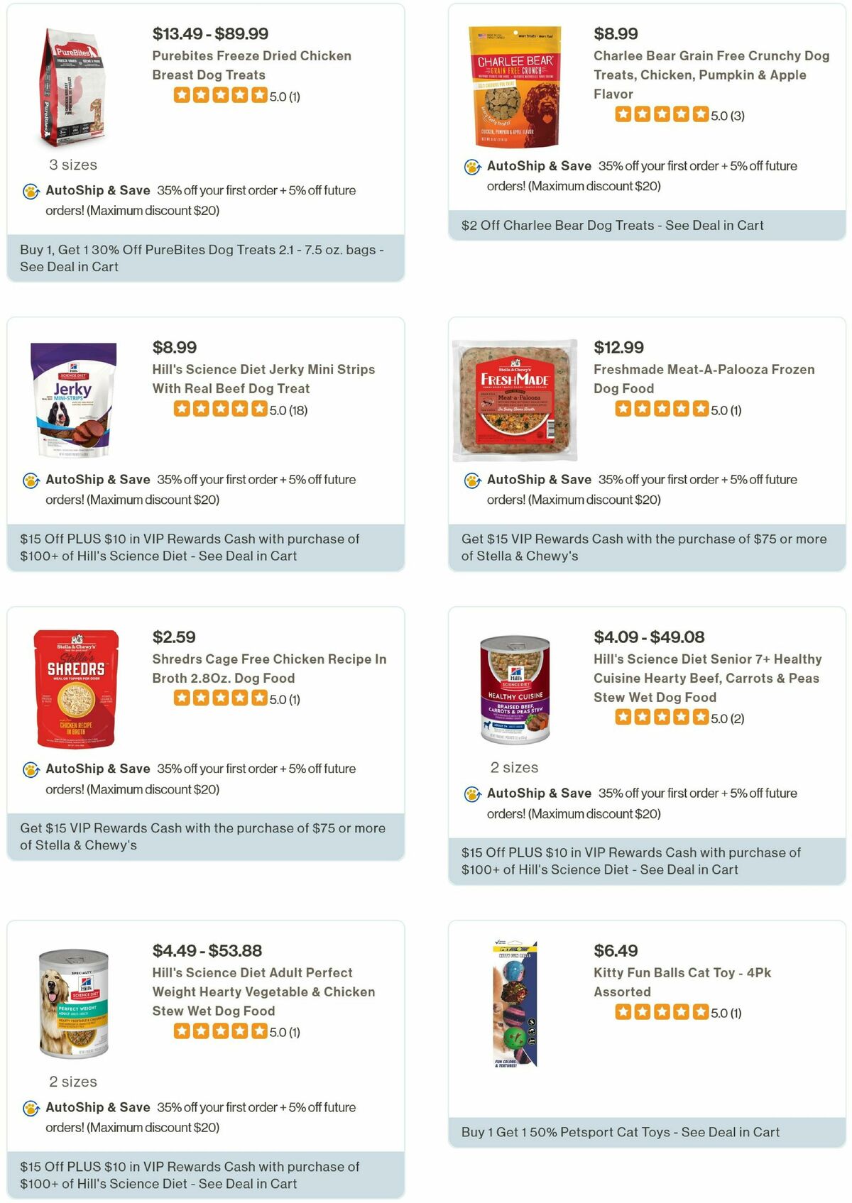 Pet Supermarket Weekly Ad from October 2