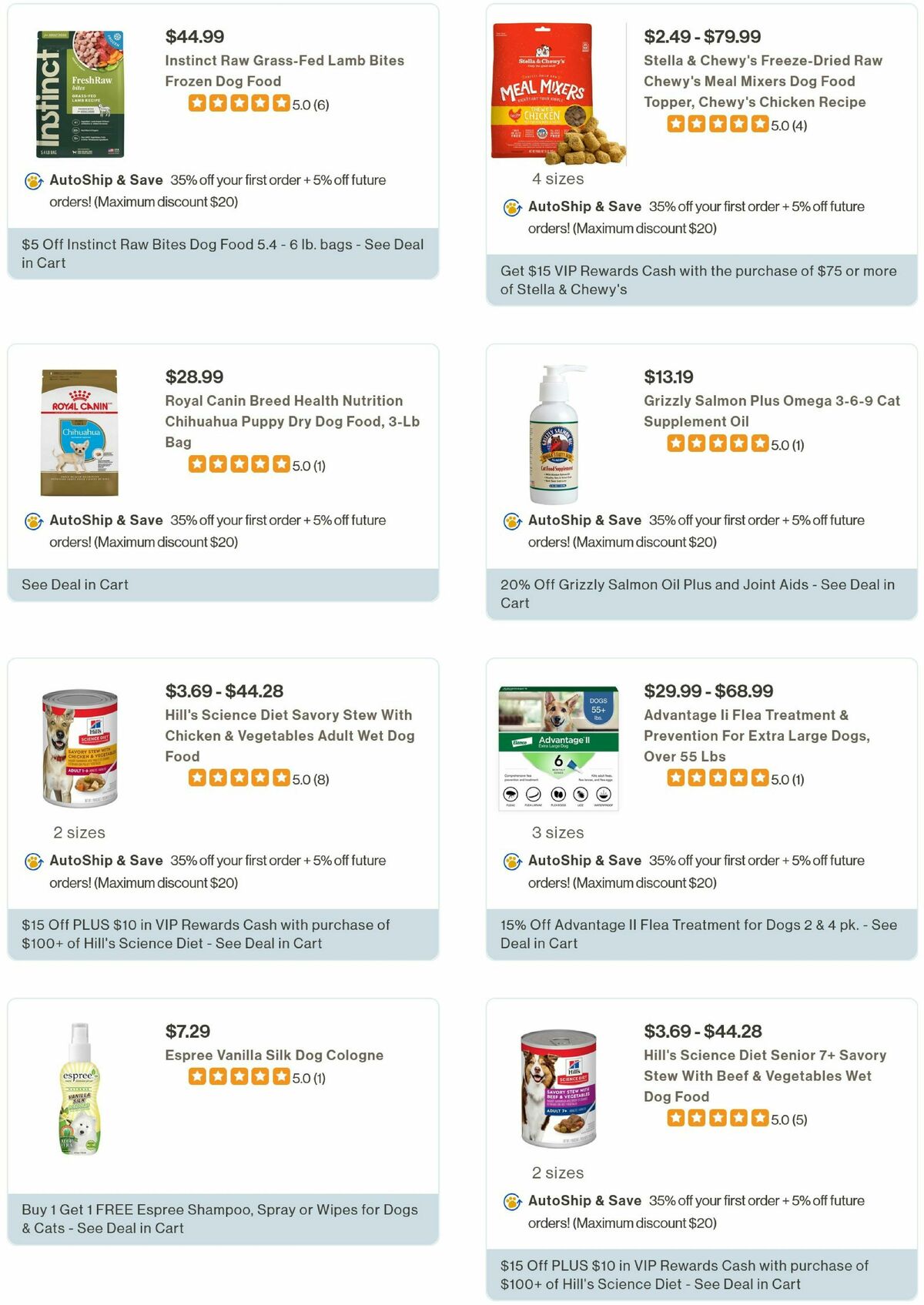 Pet Supermarket Weekly Ad from October 2
