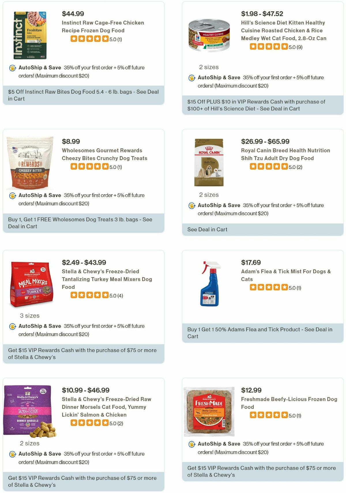 Pet Supermarket Weekly Ad from October 2