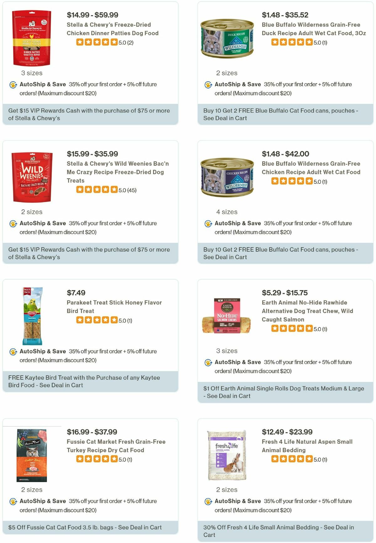 Pet Supermarket Weekly Ad from October 2