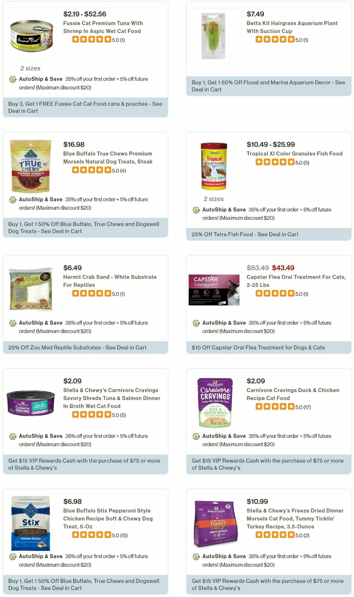 Pet Supermarket Weekly Ad from October 2