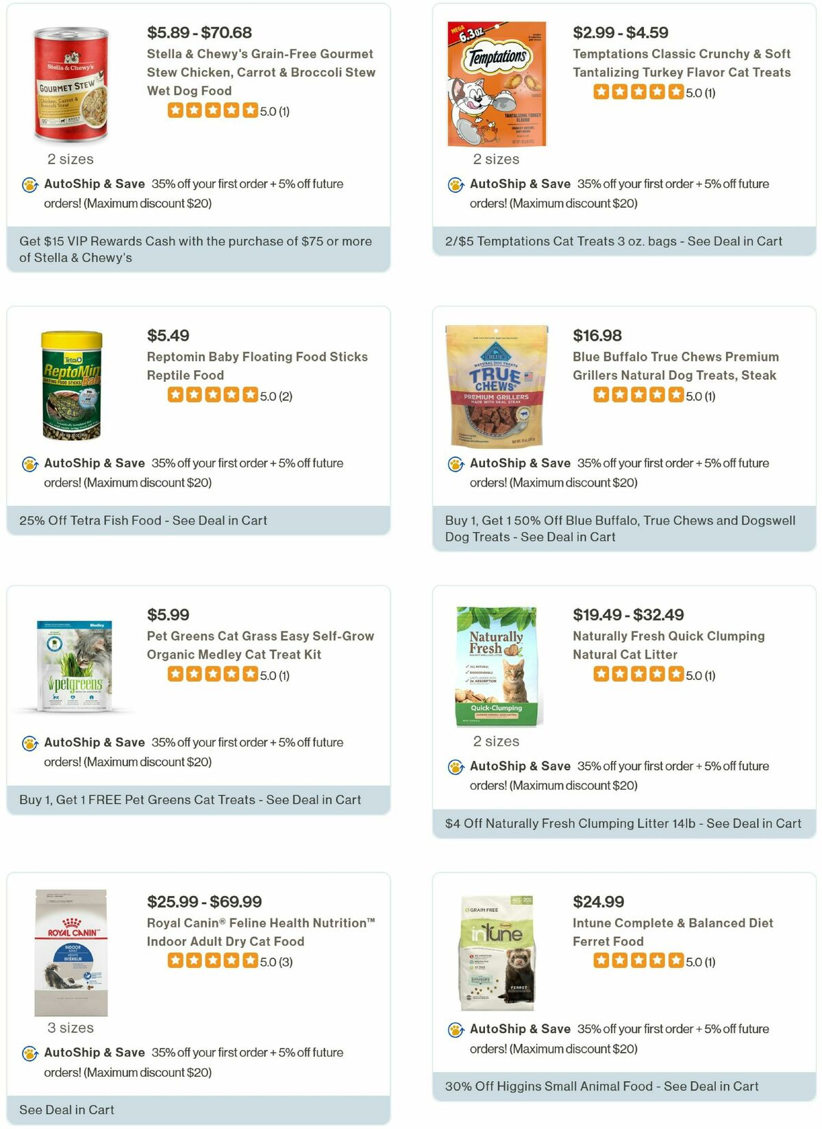 Pet Supermarket Weekly Ad from October 2