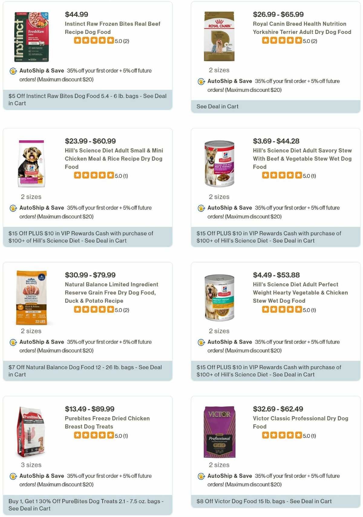 Pet Supermarket Weekly Ad from October 2