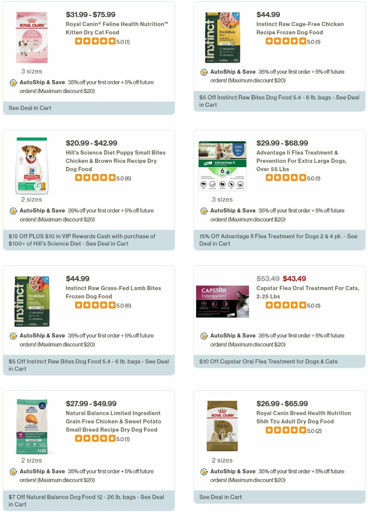 Pet Supermarket Weekly Ad from October 2