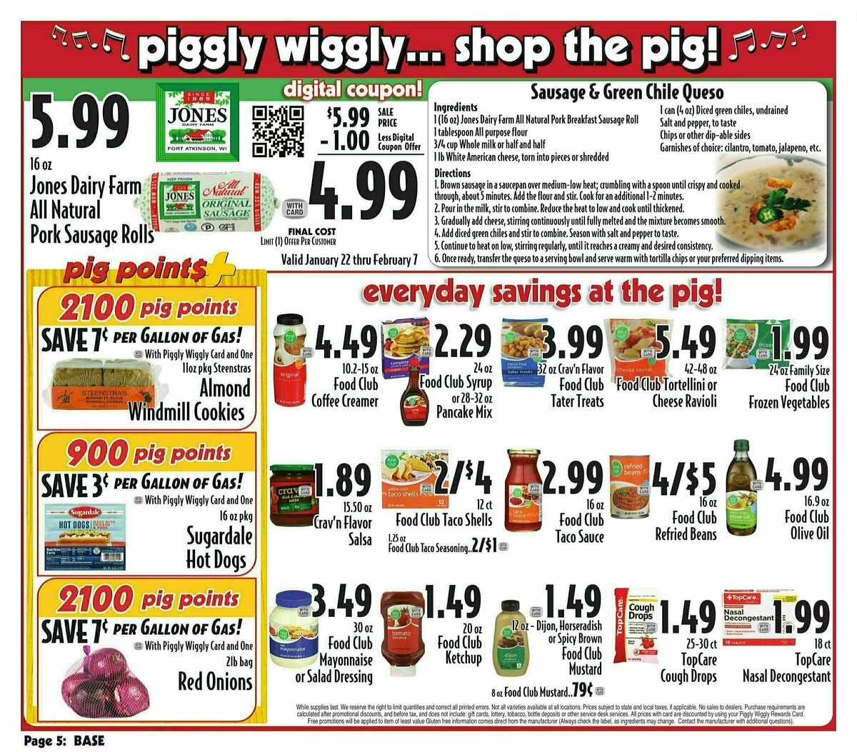 Piggly Wiggly Weekly Ad from January 24