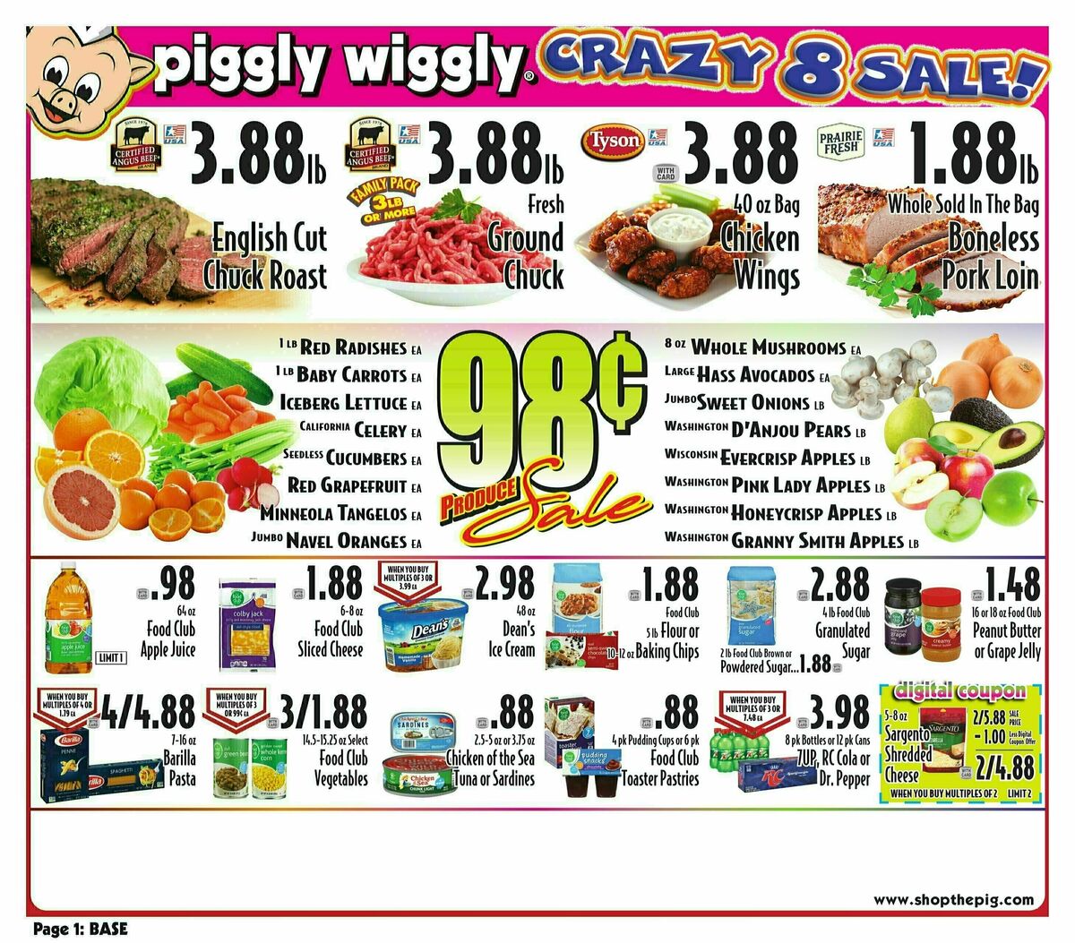 Piggly Wiggly Weekly Ad from January 31