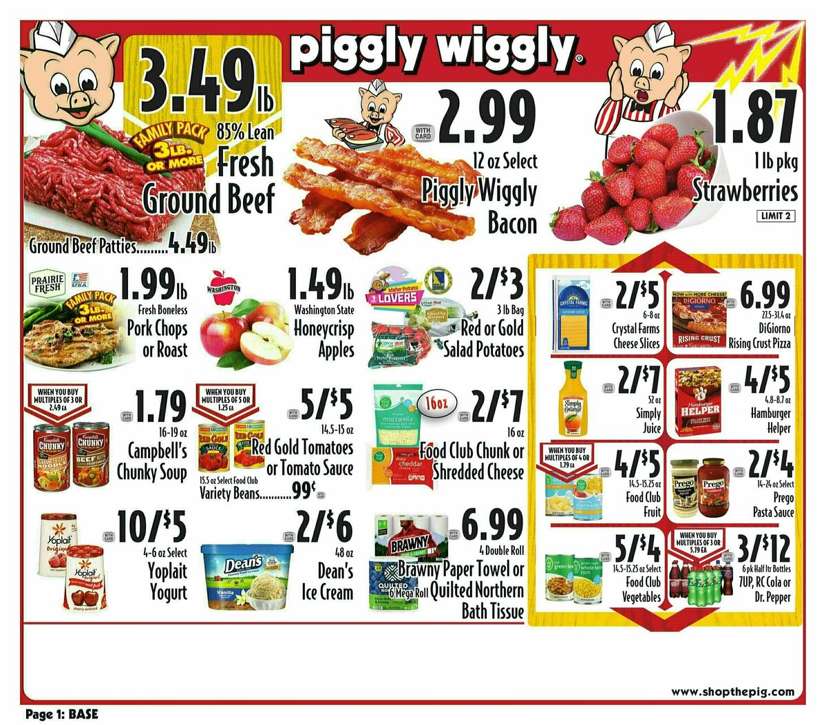Piggly Wiggly Weekly Ad from February 21