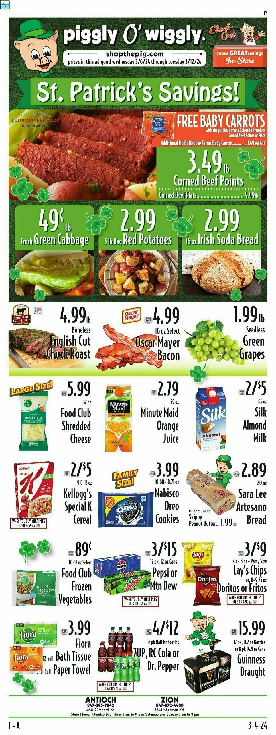 Piggly Wiggly Weekly Ad from March 6