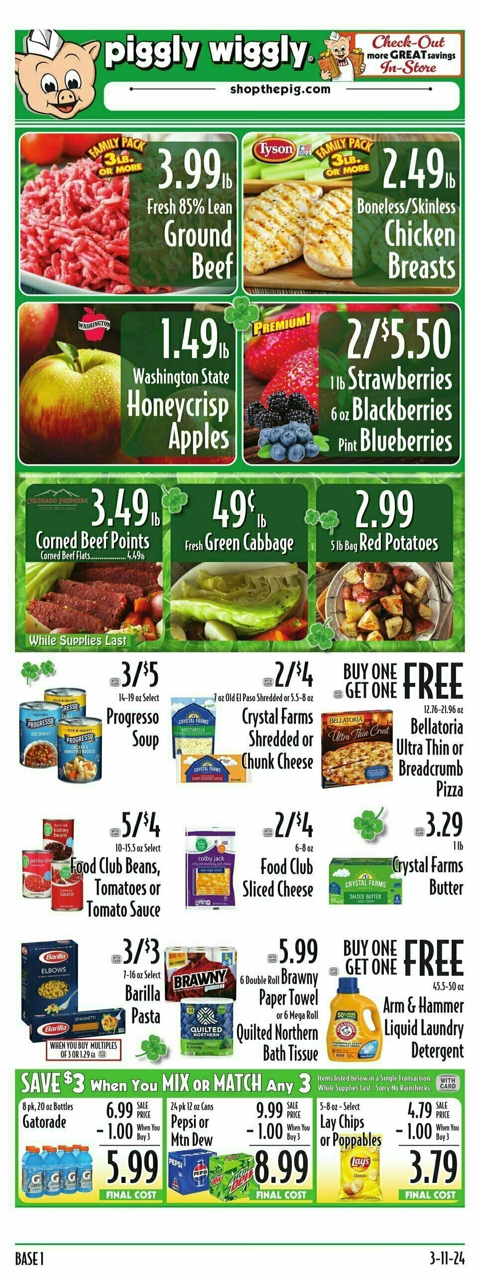 Piggly Wiggly Weekly Ad from March 13