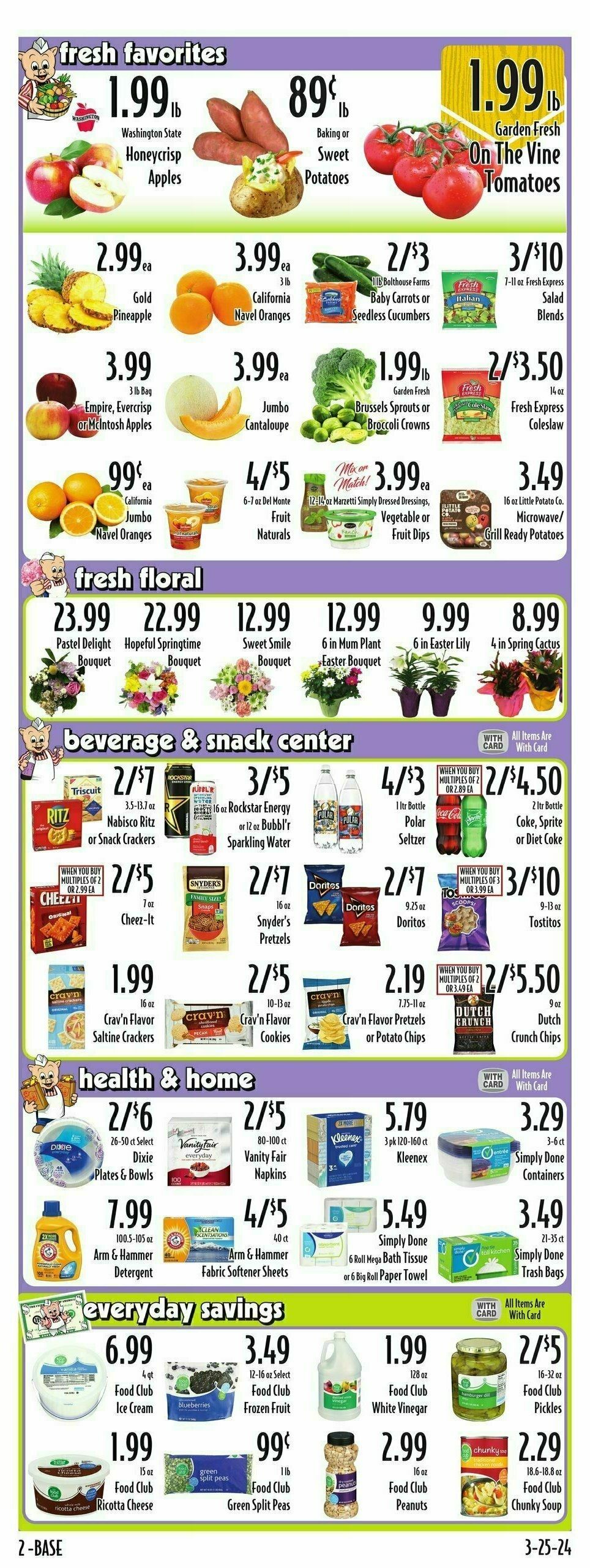 Piggly Wiggly Weekly Ad from March 27