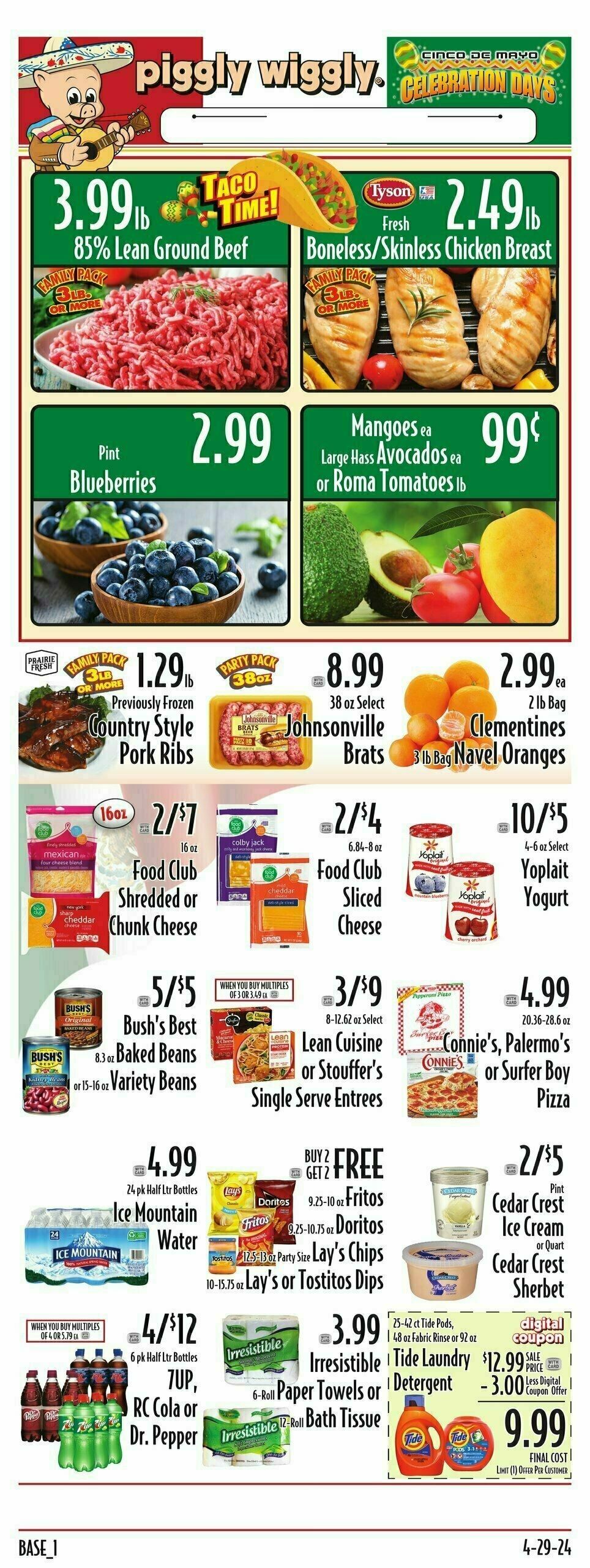 Piggly Wiggly Weekly Ad from May 1