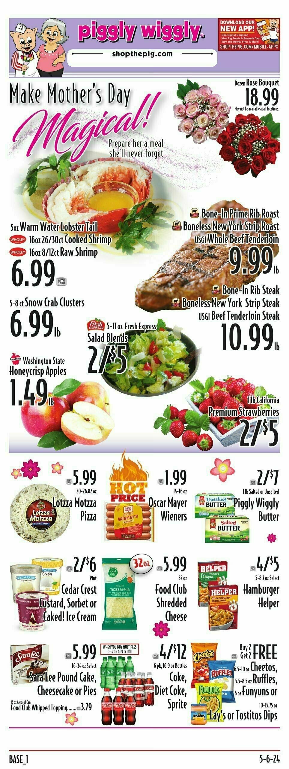 Piggly Wiggly Weekly Ad from May 8