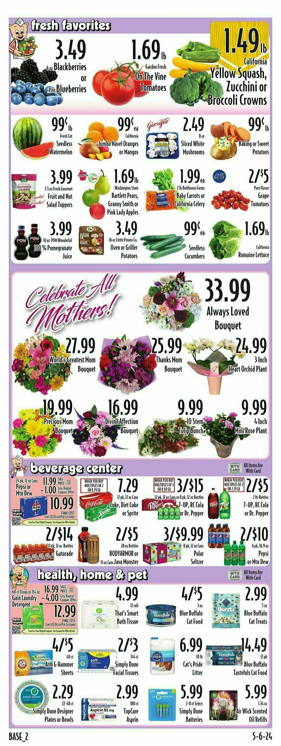 Piggly Wiggly Weekly Ad from May 8