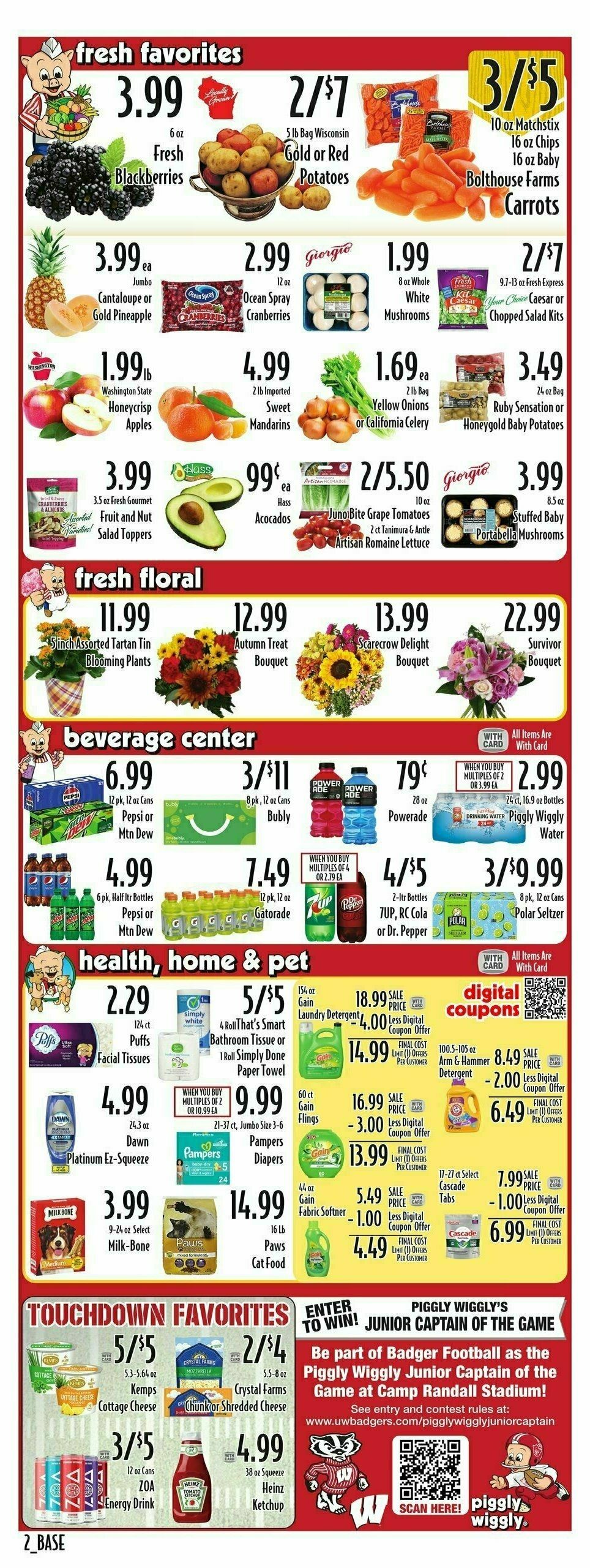 Piggly Wiggly Weekly Ad from October 9