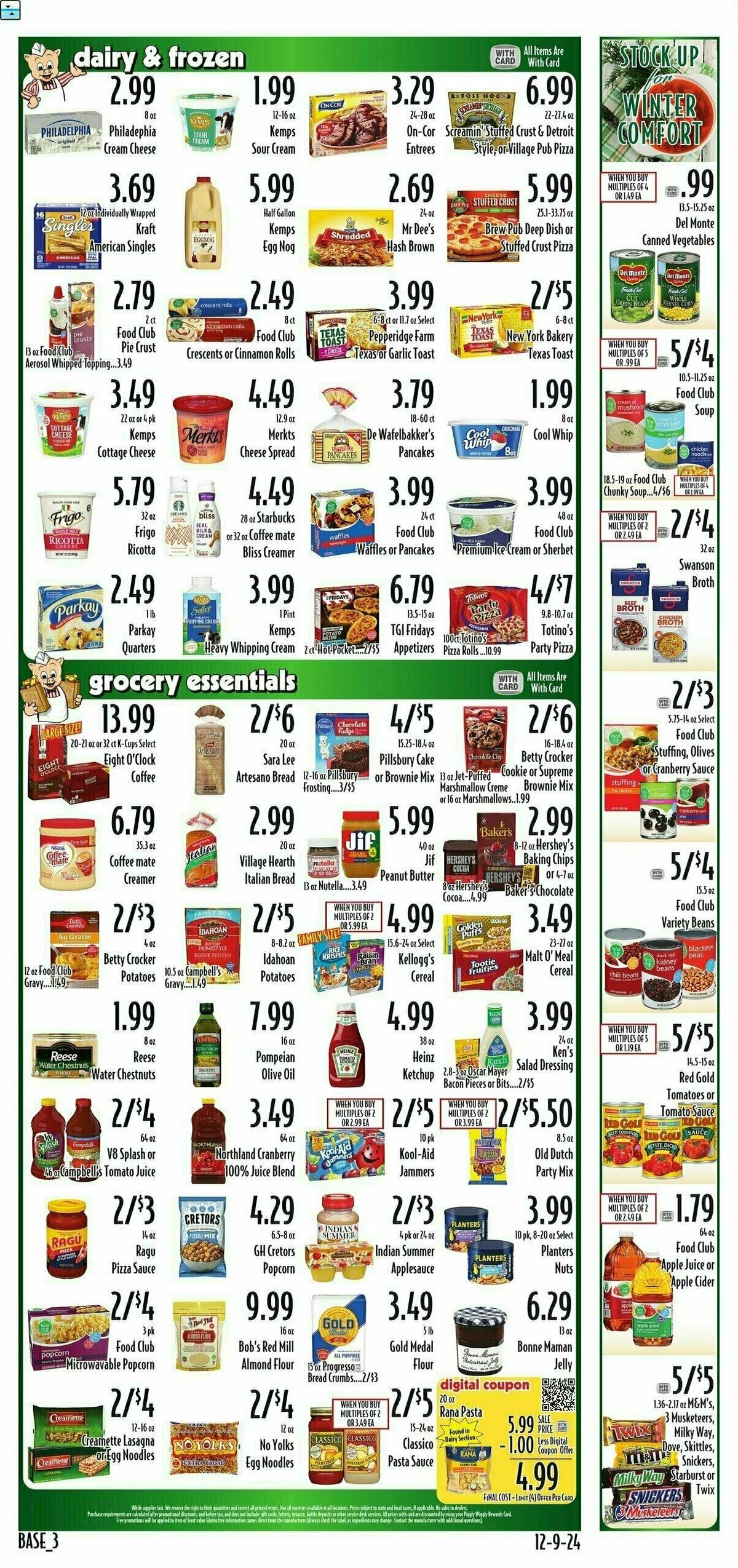 Piggly Wiggly Weekly Ad from December 11
