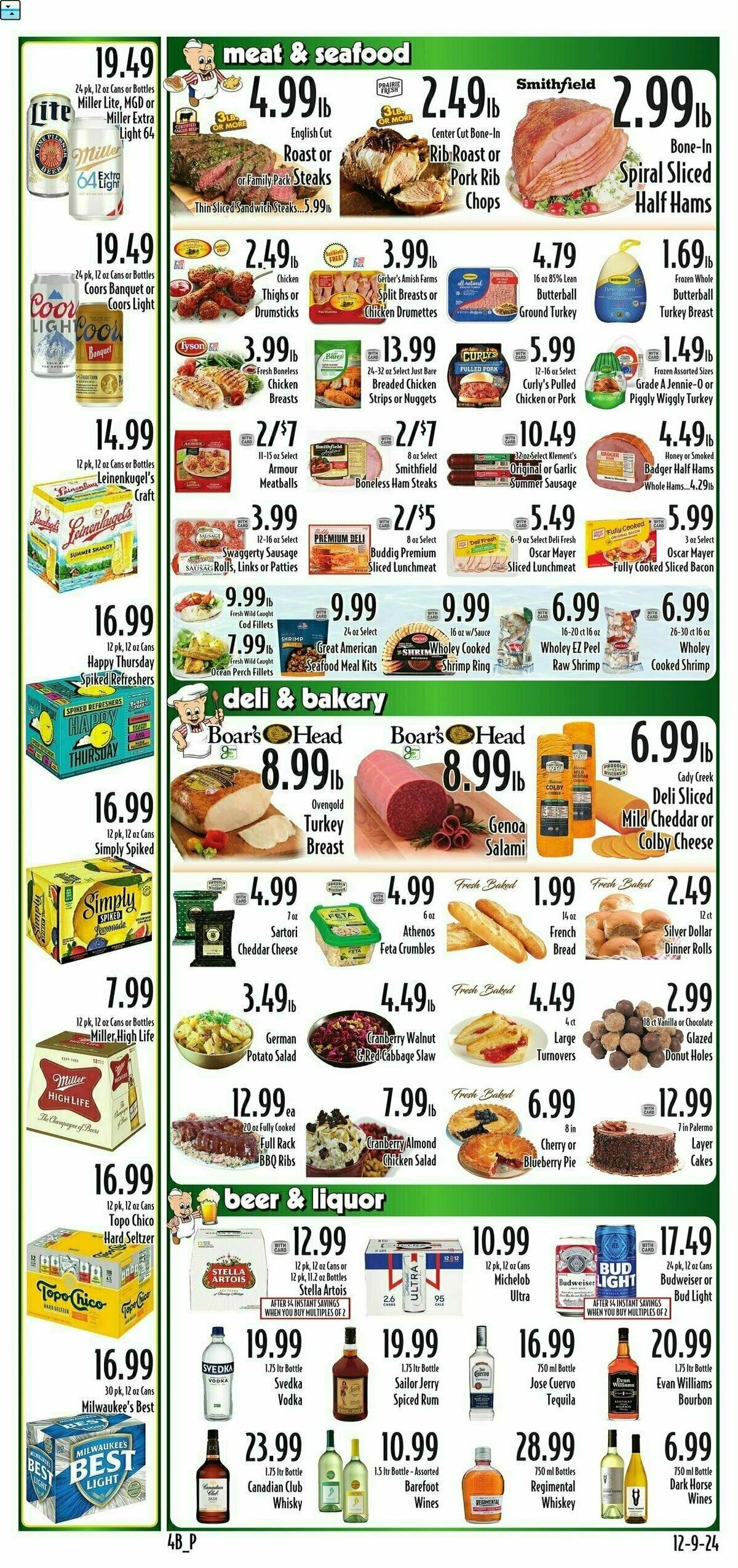 Piggly Wiggly Weekly Ad from December 11
