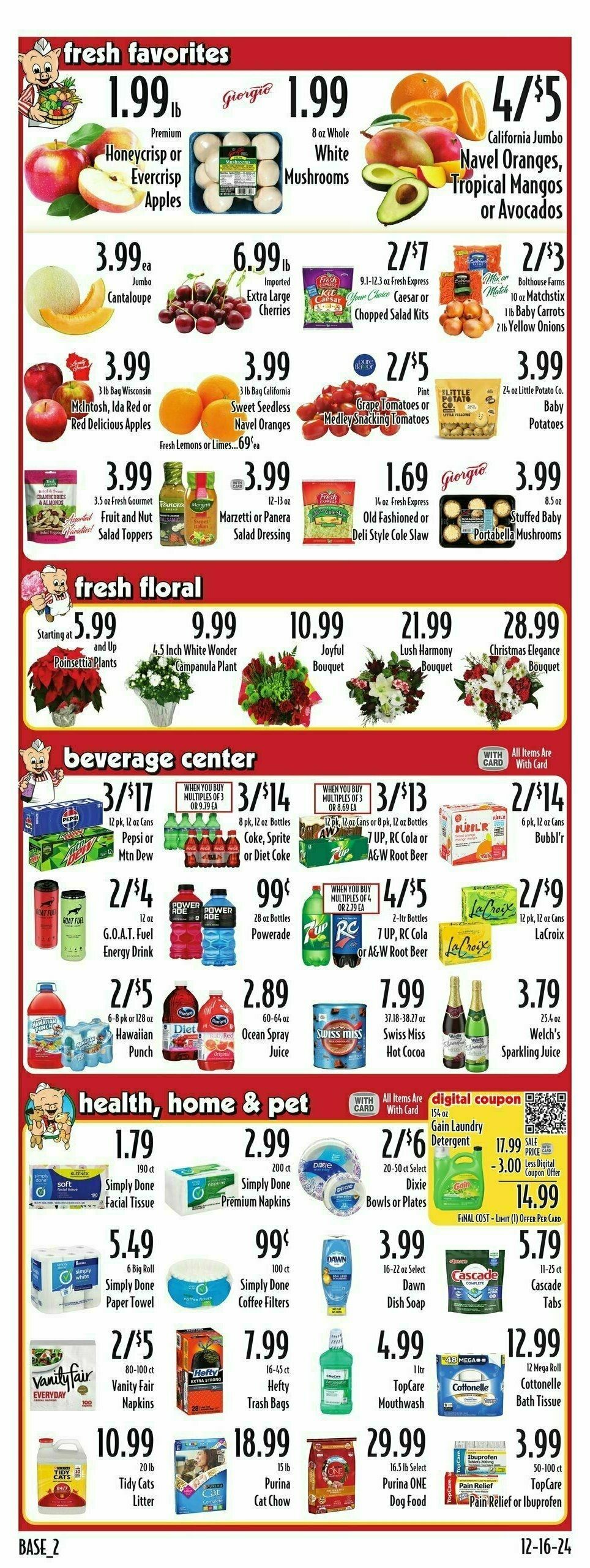 Piggly Wiggly Weekly Ad from December 18