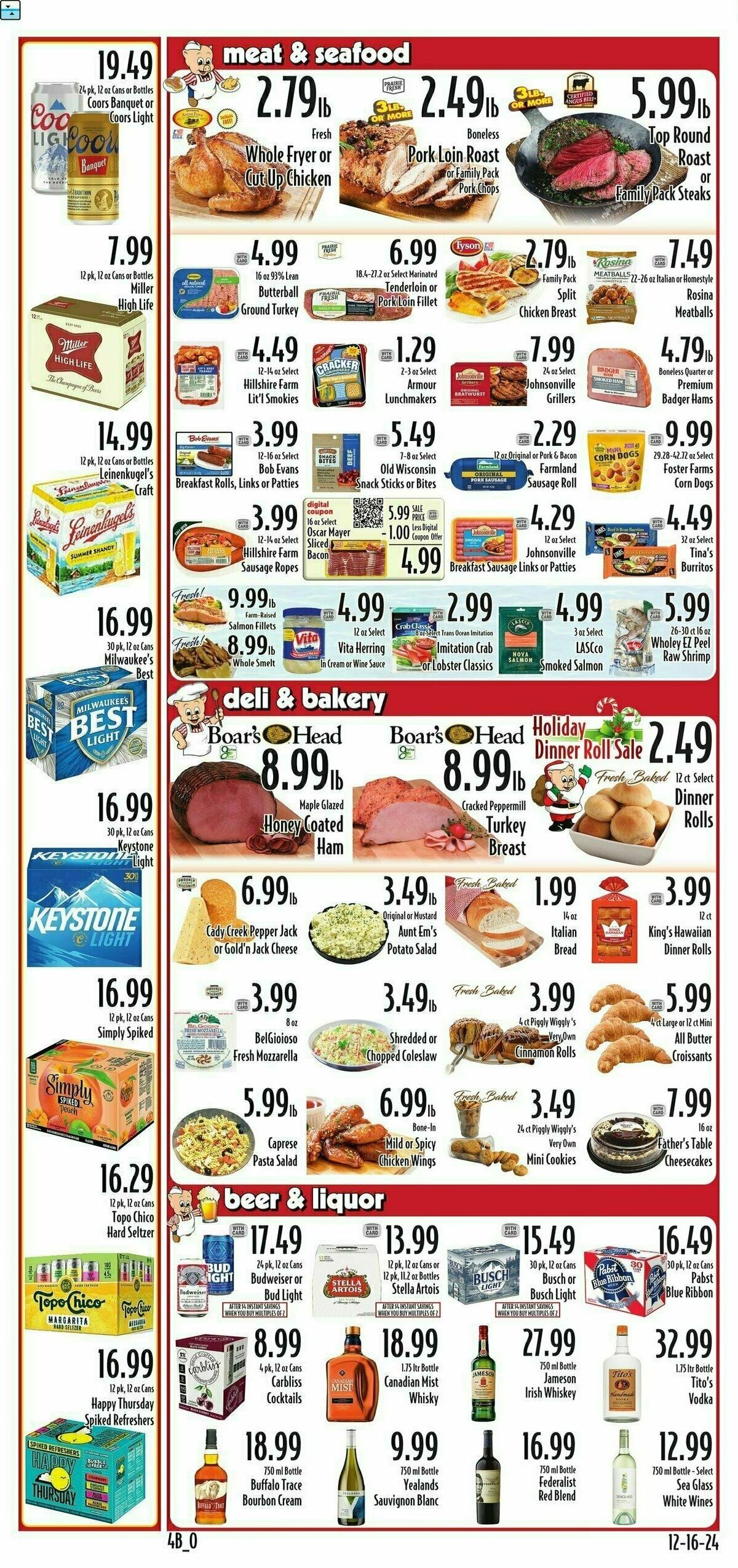 Piggly Wiggly Weekly Ad from December 18