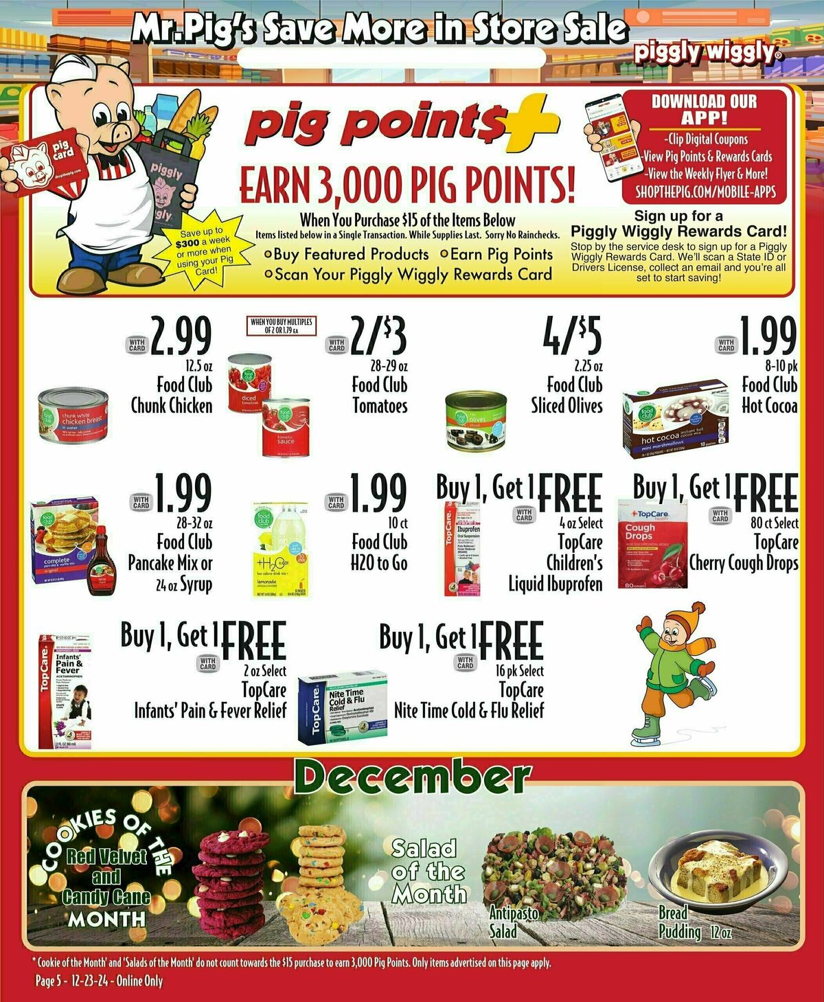 Piggly Wiggly Weekly Ad from December 26