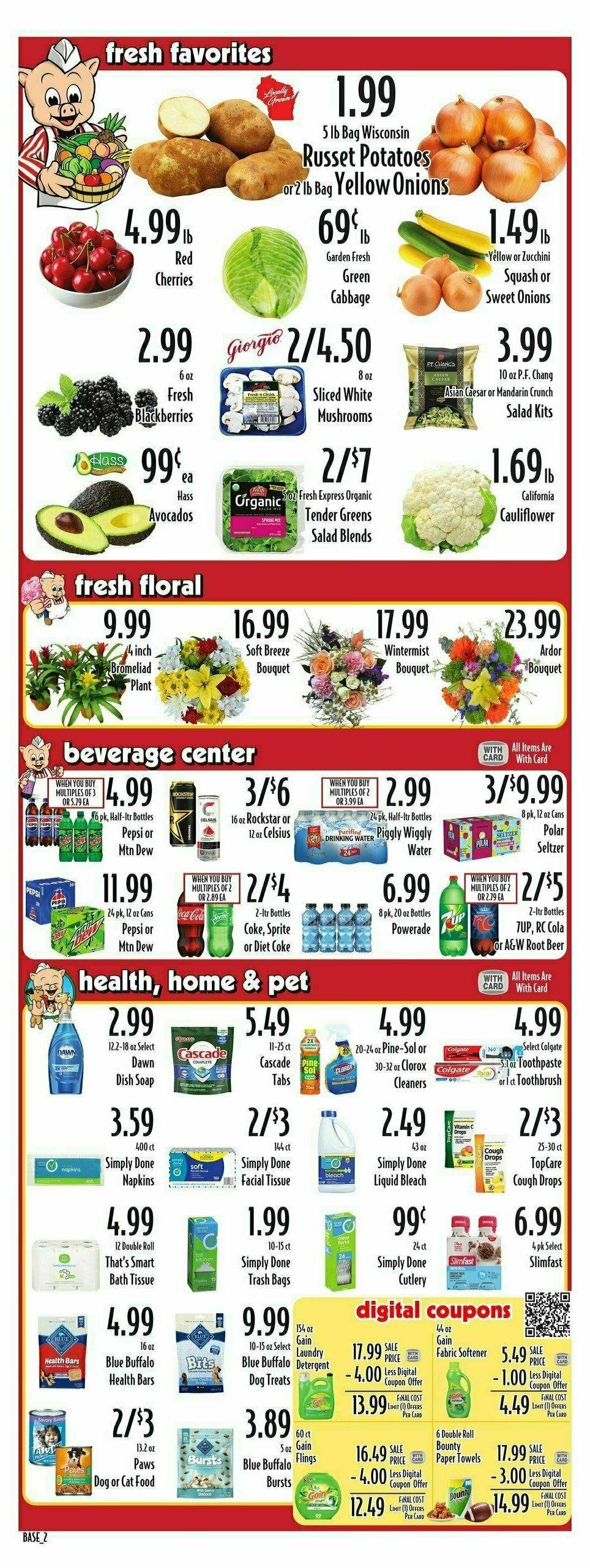 Piggly Wiggly Weekly Ad from January 15