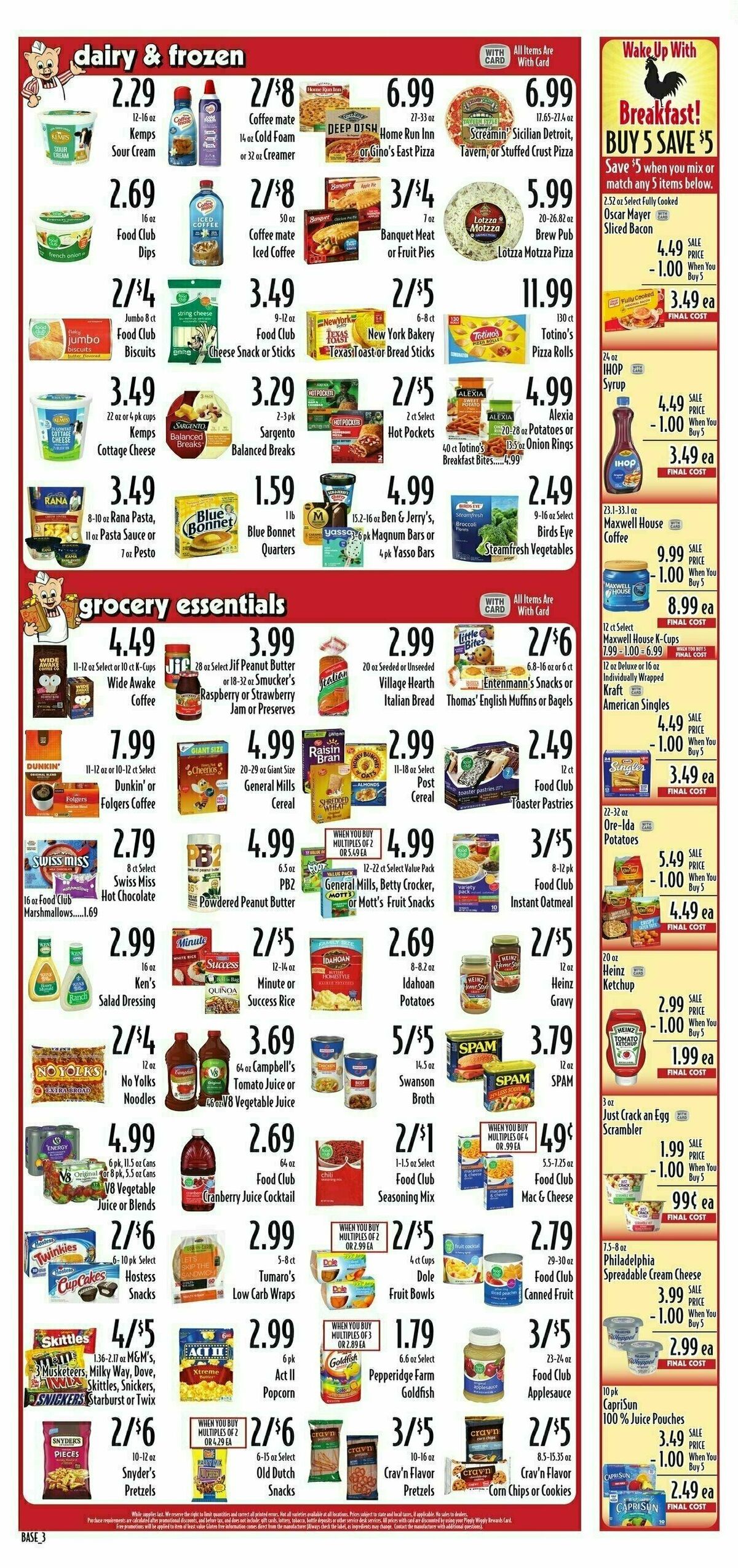 Piggly Wiggly Weekly Ad from January 15
