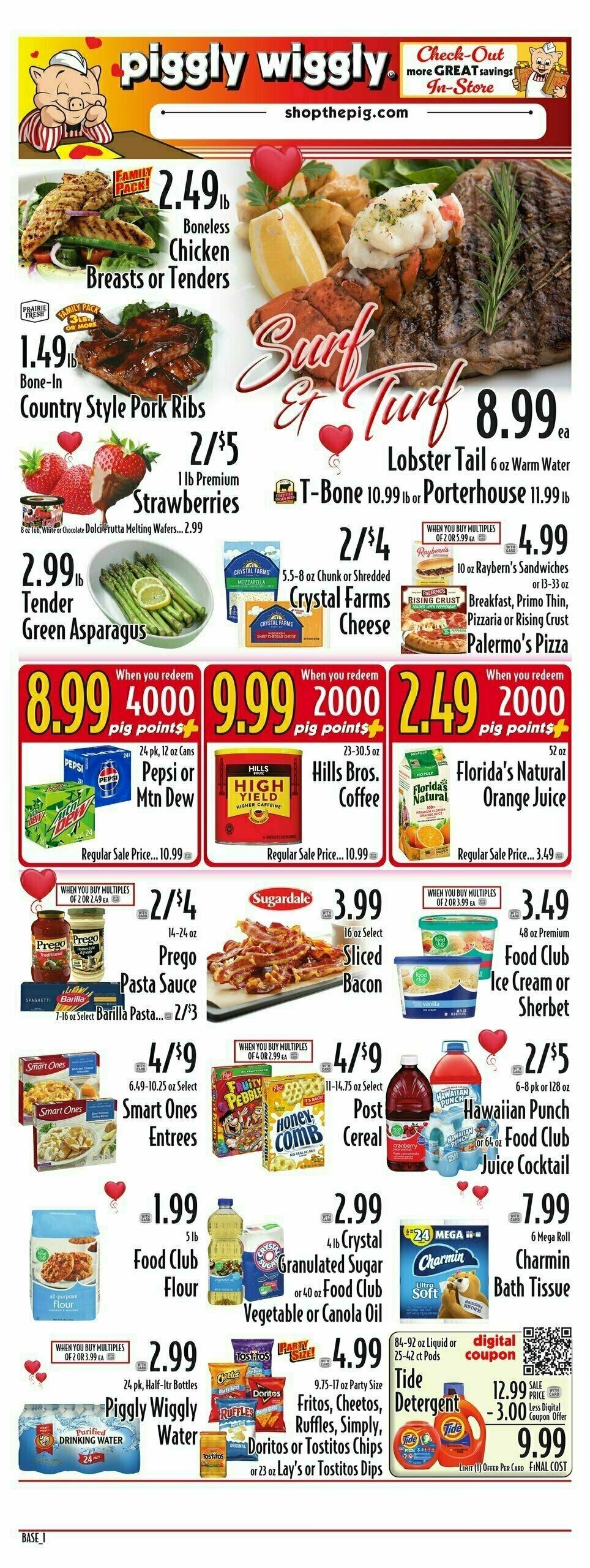 Piggly Wiggly Weekly Ad from February 12