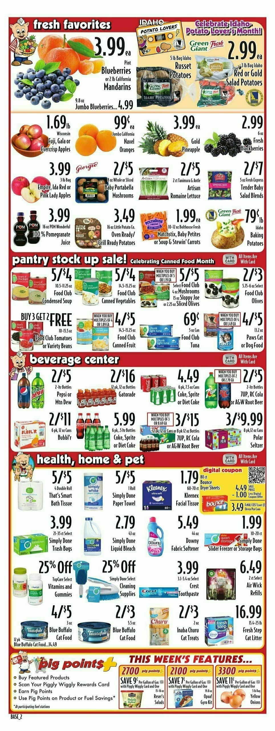 Piggly Wiggly Weekly Ad from February 12