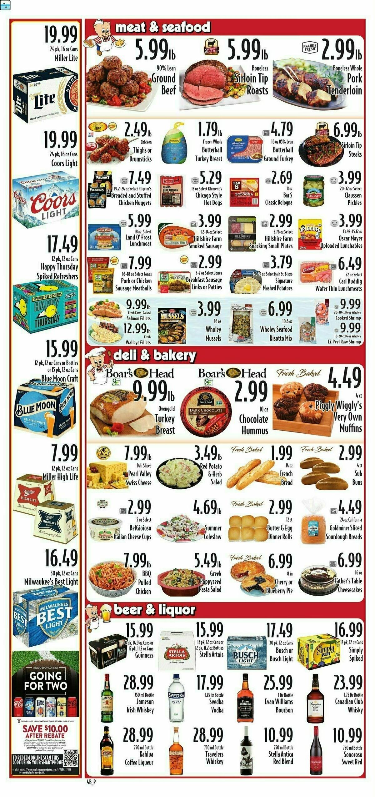 Piggly Wiggly Weekly Ad from February 12