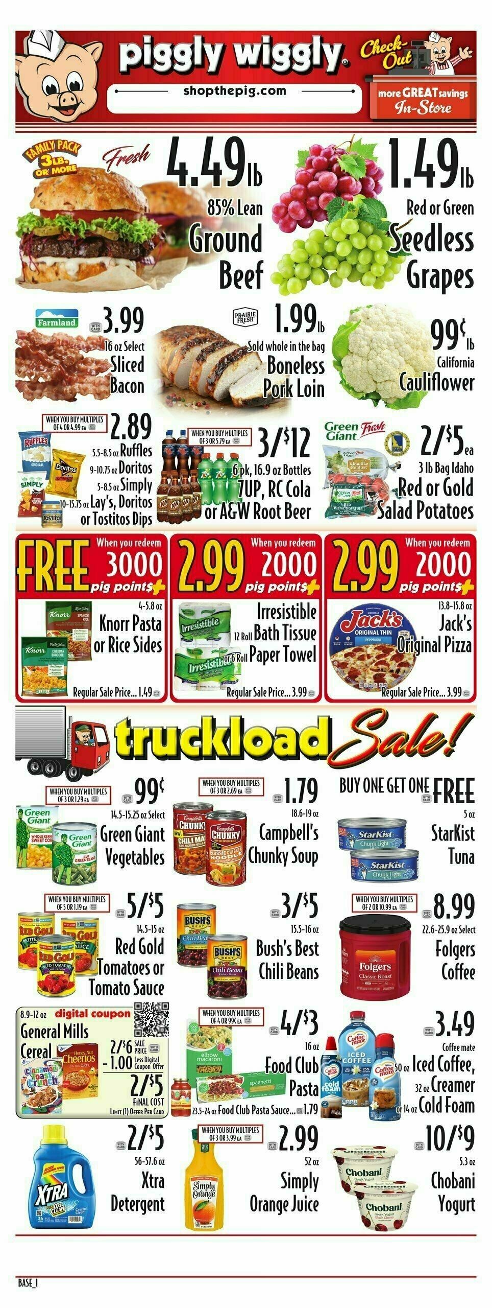 Piggly Wiggly Weekly Ad from February 19
