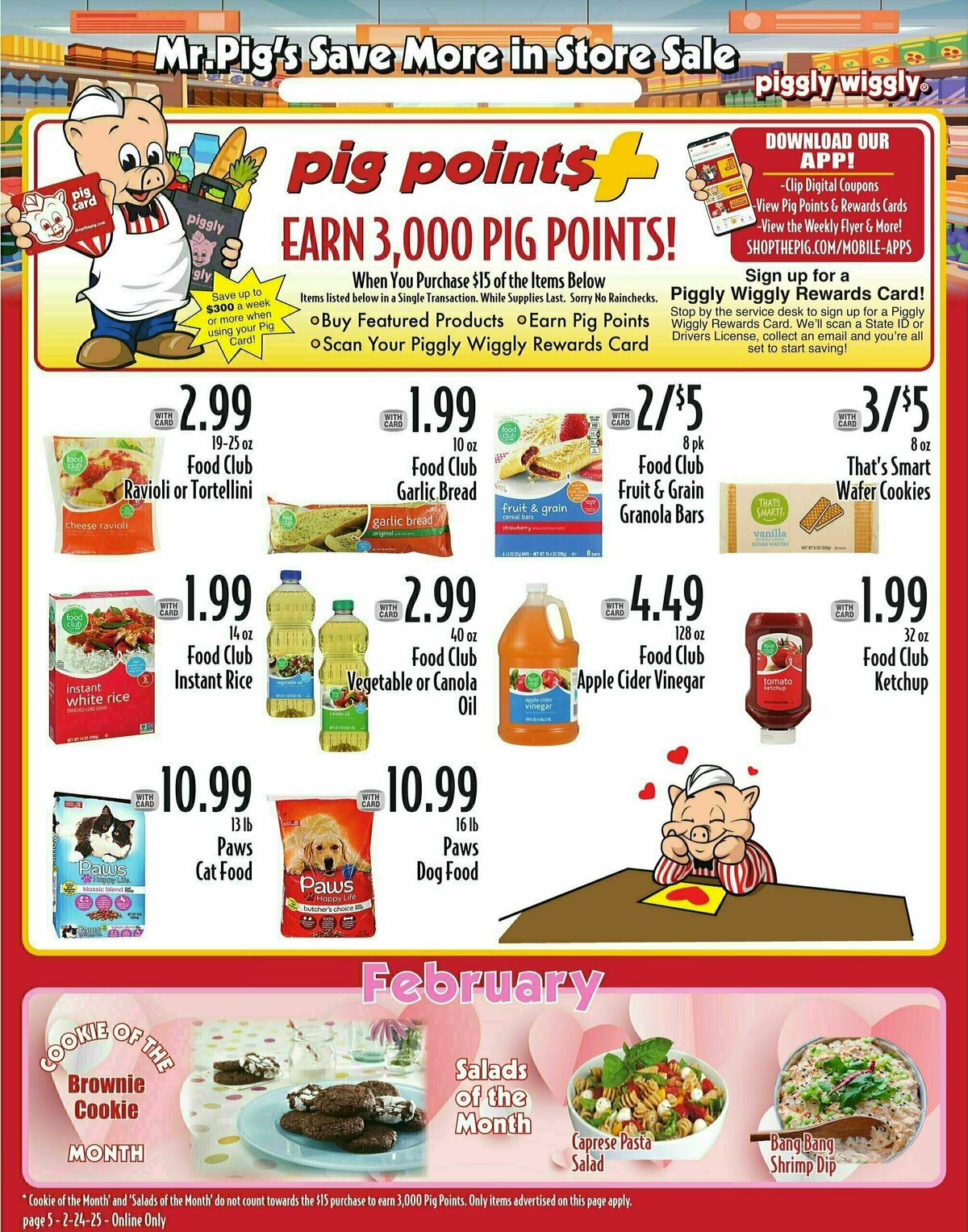 Piggly Wiggly Bank More Points Weekly Ad from February 26
